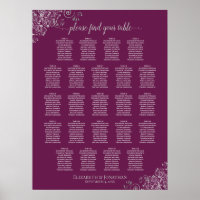 23 Tabelle Silver Cassis Seating Chart