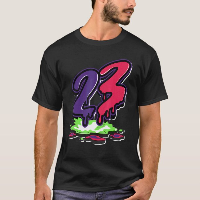 23 Tropfen Bel Air 5-Alternate-Modell T-Shirt (Vorderseite)