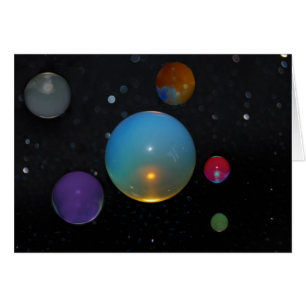 23ème Univers dans l'espace carte de voeux