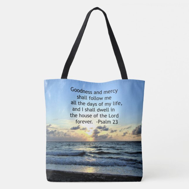 23RD PSALM SUNRISE FOTO DESIGN TASCHE (Rückseite)