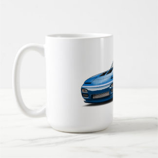 240sx blaues Auto Zeichnung Kaffeetasse