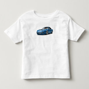 240sx blaues Auto Zeichnung Kleinkind T-shirt