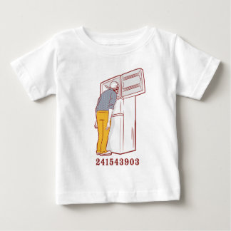 241543903 Gefrierfach humorvolles Hemd Baby T-shirt