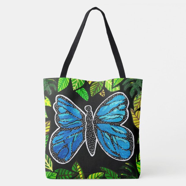246 - Papillon - Sac fourre-tout (Dos)