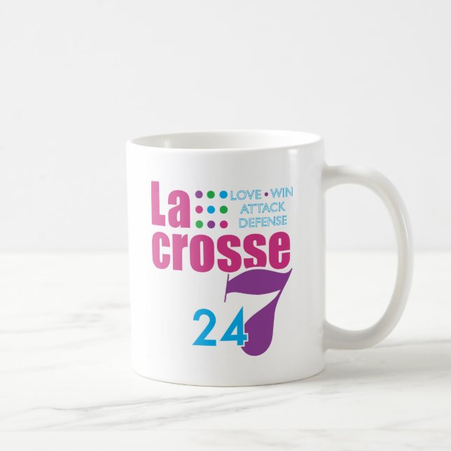 24/7 Lacrosse Kaffeetasse (Rechts)