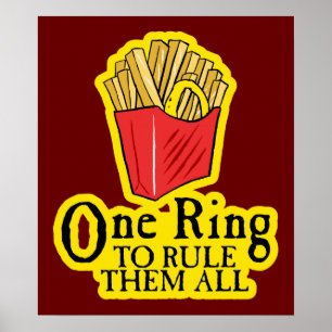 24,95 $ ein Ring, um sie alle Poster zu regulieren