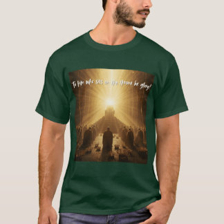 24 Älteste vor dem Thron Gottes Offenbarung Inspir T-Shirt