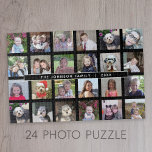 24 BildvorlagenCollage mit benutzerdefiniertem Tex<br><div class="desc">Eine Vorlage mit 24 Fotos. Verwenden Sie für optimale Ergebnisse quadratische Foto. Um die Hintergrundfarbe zu ändern,  klicken Sie auf die Option Anpassen und wählen eine neue Hintergrundfarbe.</div>