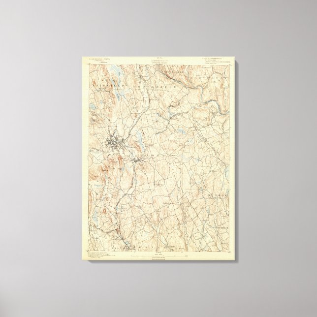 24 Blatt Danbury Leinwanddruck (Vorderseite)