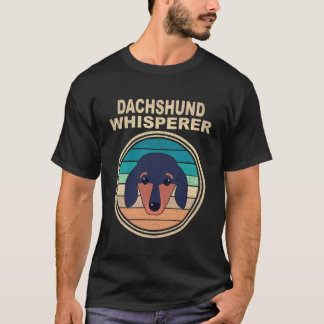24 Dachshund-Flüsterer Vintage T-Shirt