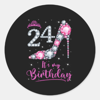 24 Das ist meine 24. Runder Aufkleber