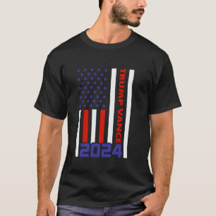 24 Donald Trump VP Präsident Männer T Shirt