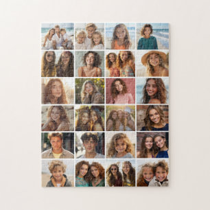 24 Foto-Collage-Raster - Nur Bilder