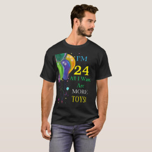 24. Geburtstagswunsch T-Shirt
