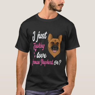 24 Ich liebe deutsche Schäferhunde OK deutscher Sc T-Shirt
