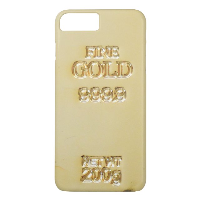 24 Karat Gold Bullion Bar Case-Mate iPhone Hülle (Rückseite)