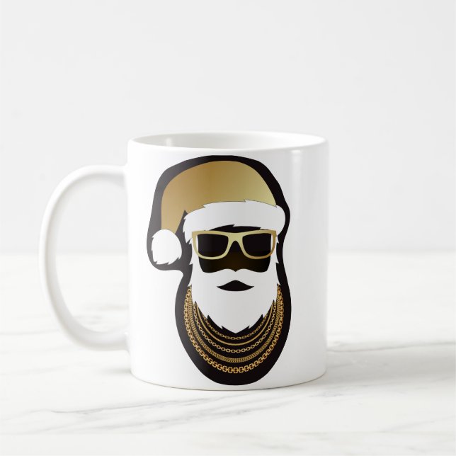 24 Karat Père Noël Mug (Gauche)
