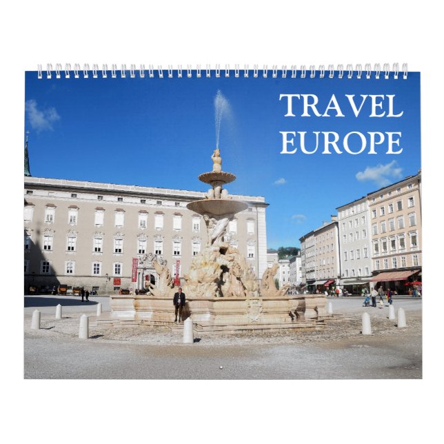 24 Monate Reisen Europa Kalender (Titelbild)