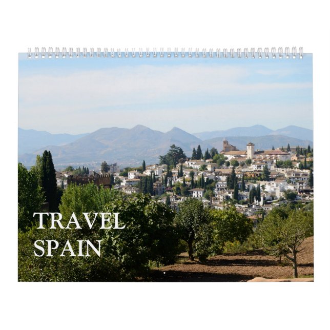 24 Monate Reisen Spanien Kalender (Titelbild)