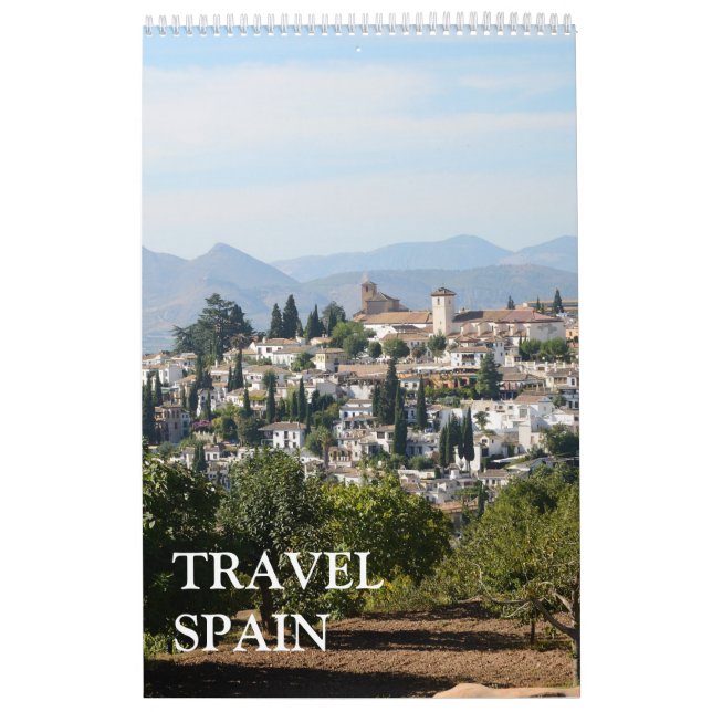 24 Monate Reisen Spanien Kalender (Titelbild)