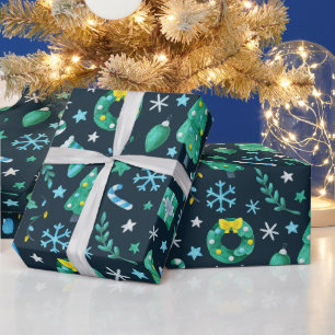 #24 Nautical Haven Wrapping Paper "Jumbo Size" Geschenkpapier