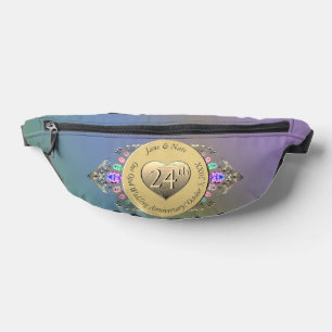 24. Opal Wedding Jubiläum Bauchtasche