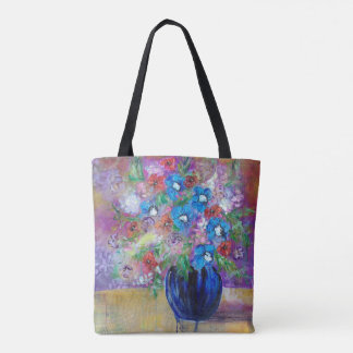 "24 Stunden-Blumenstrauß-" Taschen-Taschen-Kunst Tasche