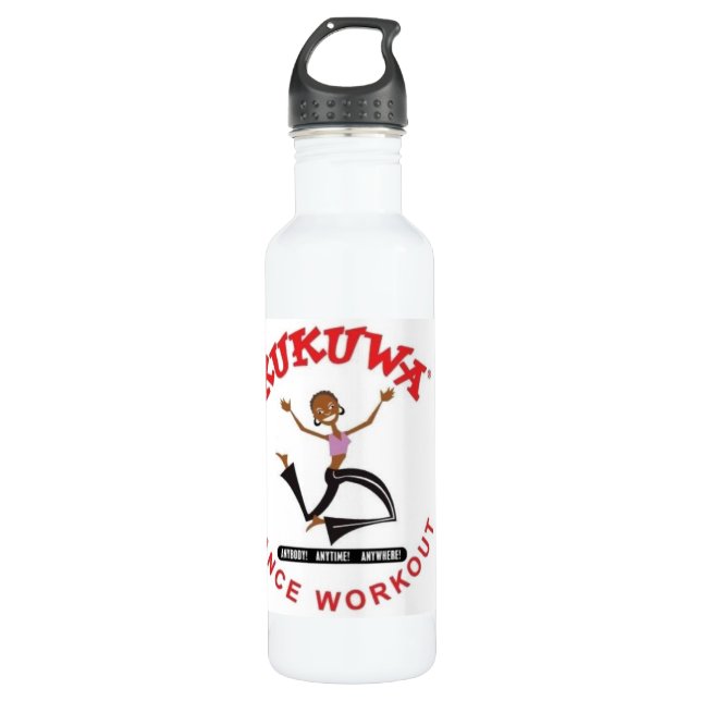 24 Unze-Wasser-Flasche Edelstahlflasche (Vorderseite)