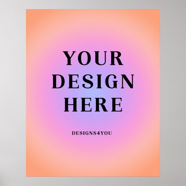 24 x 30 Vertikal gedruckte Kunst Poster (Vorne)