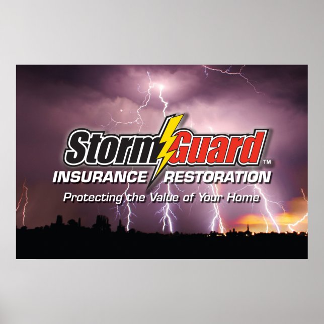 24 X 36 Storm Guard Logo Poster (Vorne)
