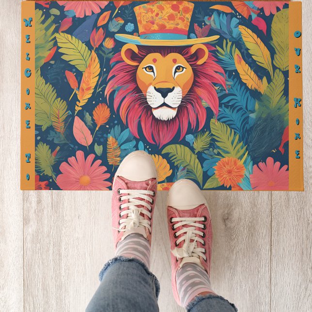 24" x 36" Willkommens-Matte/Türmatte Whimsical But Fußmatte (Von Creator hochgeladen)