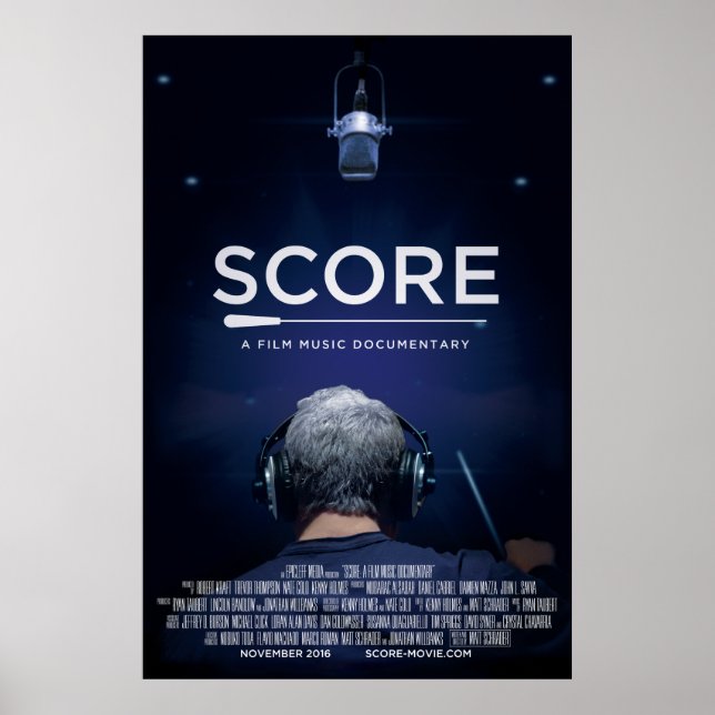 24x36 Poster SCORE: Eine Dokumentation für Filmmus (Vorne)