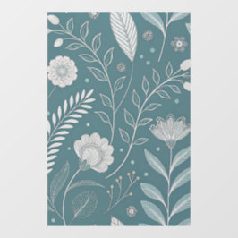 24x36 Window Cling with Partial Transparent Design Fensteraufkleber