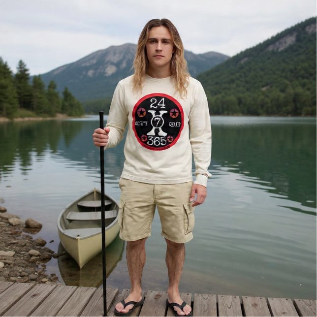 24x7X365 Beenden Sie nicht Tri-Blend Shirt (Von Creator hochgeladen)