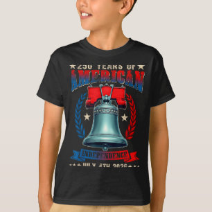 250 America Jahre Unabhängigkeit Freiheitsglocke 2 T-Shirt