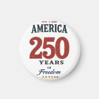 250. America Liberty 1776 Freiheit feiern Anniv Magnet