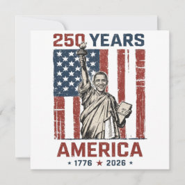 250. America Liberty Statue Obama Patriotische Str