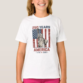 250. America Liberty Statue Obama Patriotische Str T-Shirt