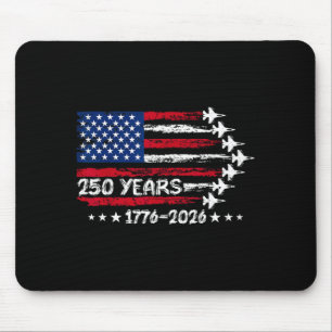 250 Amerika Jahre 1776 2026 Kampfjets 250. Mousepad