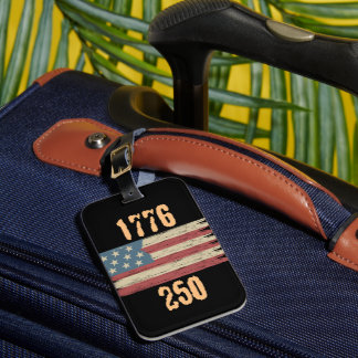 250 amerika T-Shirt Gepäckanhänger