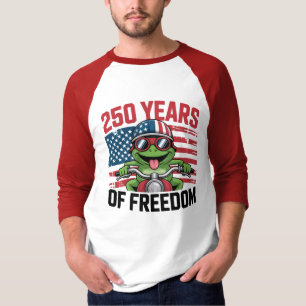 250. amerikanischer Unabhängigkeitstag 1776–2026 P T-Shirt