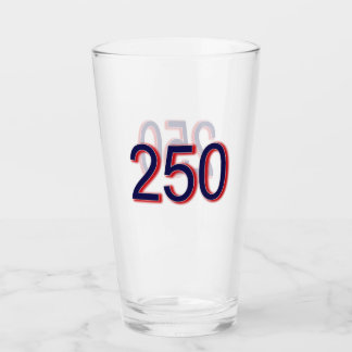 250 Anniversary Glas