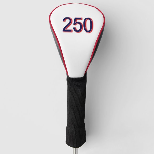 250 Anniversary Golf Headcover (Vorderseite)