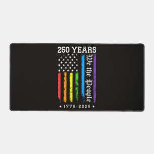 250 ans de drapeau de fierté LGBT américain 250e a