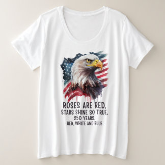 250 Ans Rouge Blanc & Bleu Patriotique