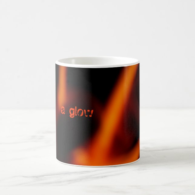250, ein Glühen Kaffeetasse (Mittel)