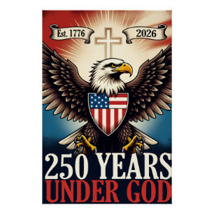 250 Independence Adler Emblem Banner Poster