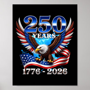 250-Jahr-Jubiläum US-Patriotisch _1 Poster