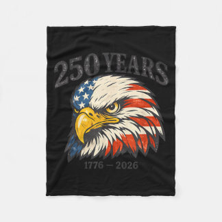 250 Jahre 17762026 Adler-Jubiläum Unabhängigkeit Fleecedecke