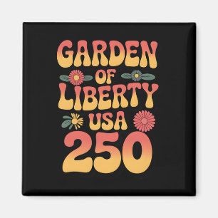 250 Jahre 1776-2026 250. Geburtstag Gartenarbeit _ Magnet